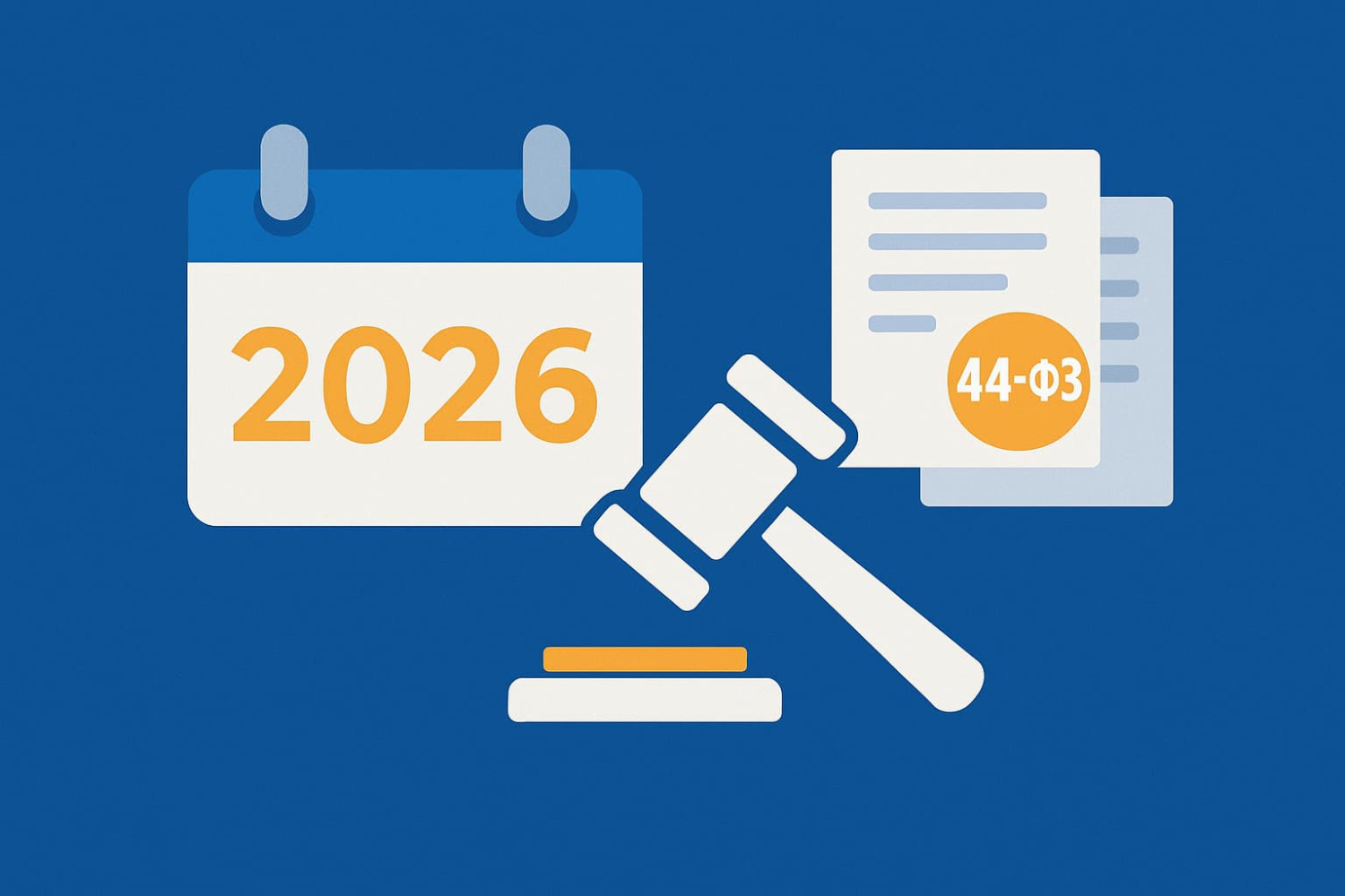 Изменения в госзакупках с 2026 года: новое в 44-ФЗ и 223-ФЗ